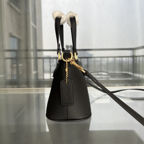 Coach Mini Dumpling Shoulder Crossbody Bag - Black 26621 - Image 4