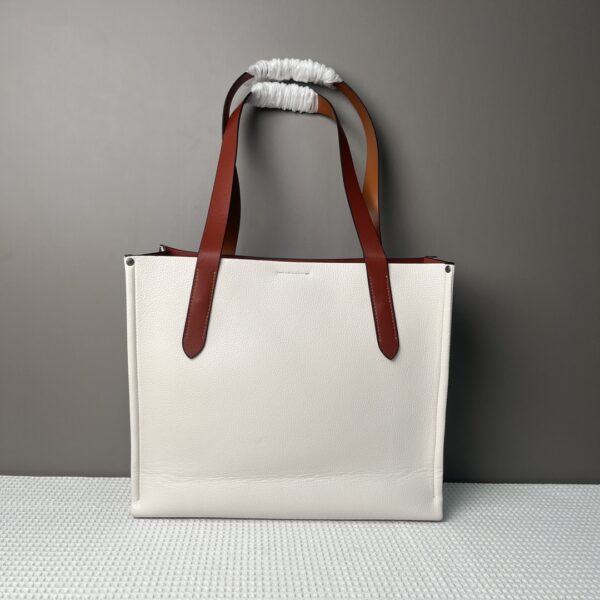 Coach Relay Small Tote Bag - White 56623 - Image 5