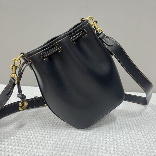 Coach Camila Mini Bucket Bag - Black 35934 - Image 2