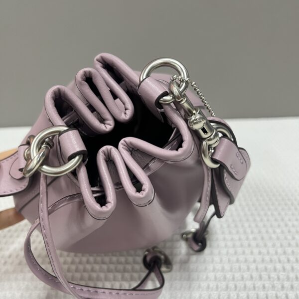 Coach Camila Mini Bucket Bag - Purple 16939 - Image 2