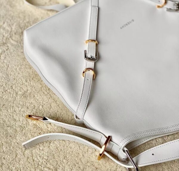 Givenchy Voyou Medium Underarm Bag - Gray 48725 - Image 4