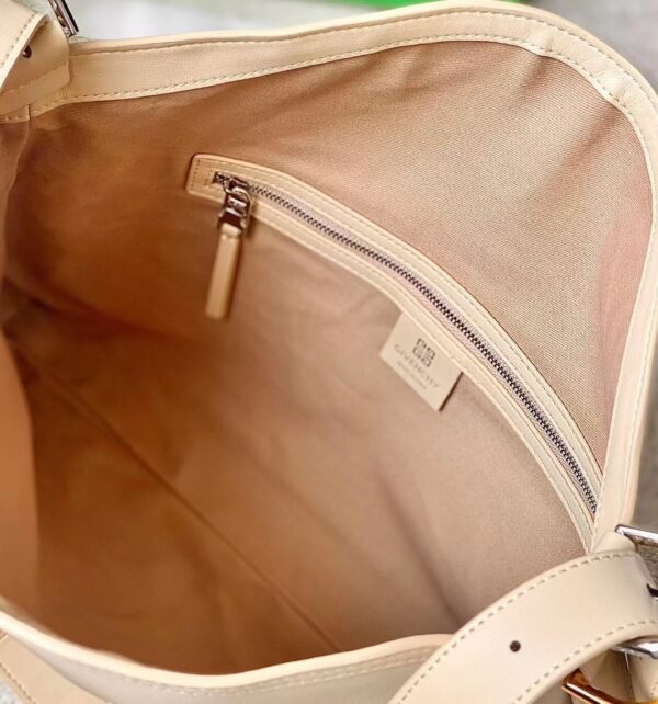 Givenchy Voyou Medium Underarm Bag - Cream 39211 - Image 2