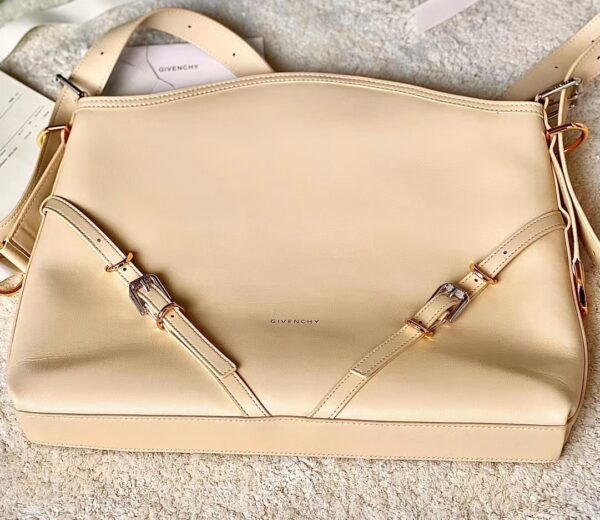 Givenchy Voyou Medium Underarm Bag - Cream 39211 - Image 3