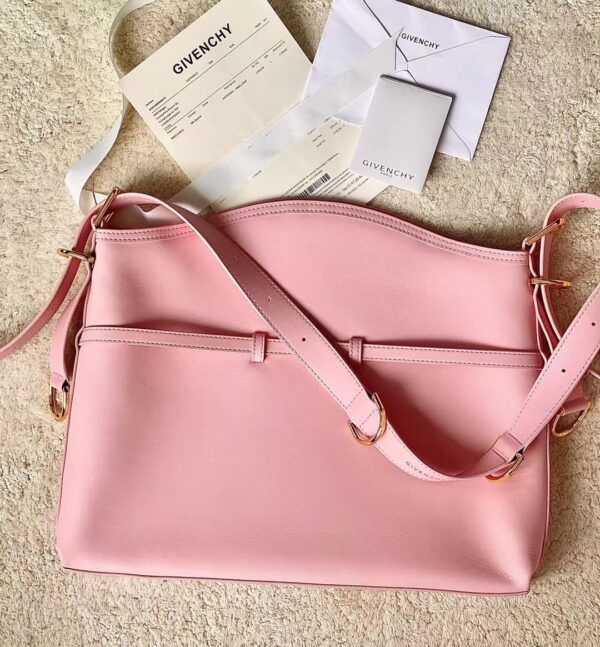 Givenchy Voyou Medium Underarm Bag - Pink 15776 - Image 5