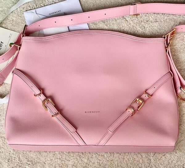 Givenchy Voyou Medium Underarm Bag - Pink 15776 - Image 2