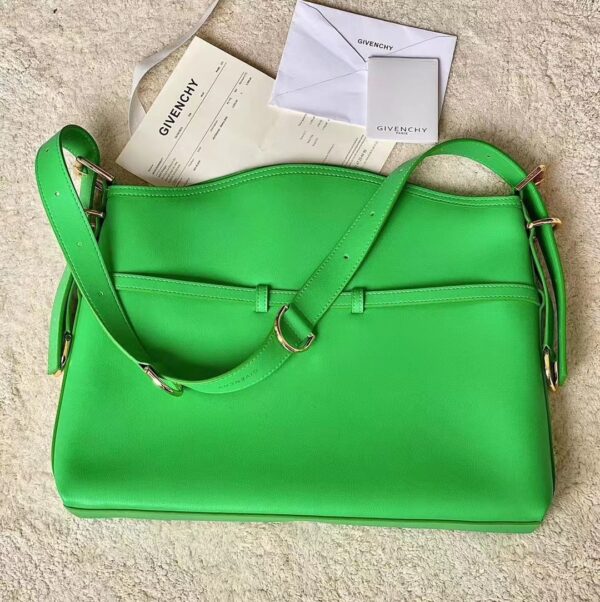 Givenchy Voyou Medium Underarm Bag - Green 77892 - Image 2