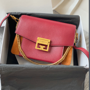 Givenchy Gv3 Rare Animal Leather Small Handbag - Red 85693