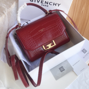 Givenchy Eden Bag Mini Crocodile Pattern Shoulder Bag - Red 97874