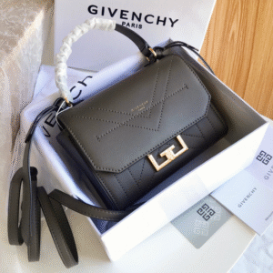 Givenchy Eden Bag Mini Plain Weave Shoulder Bag - Black 47717