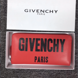 Givenchy Long Single-pull Wallet - Red 50454