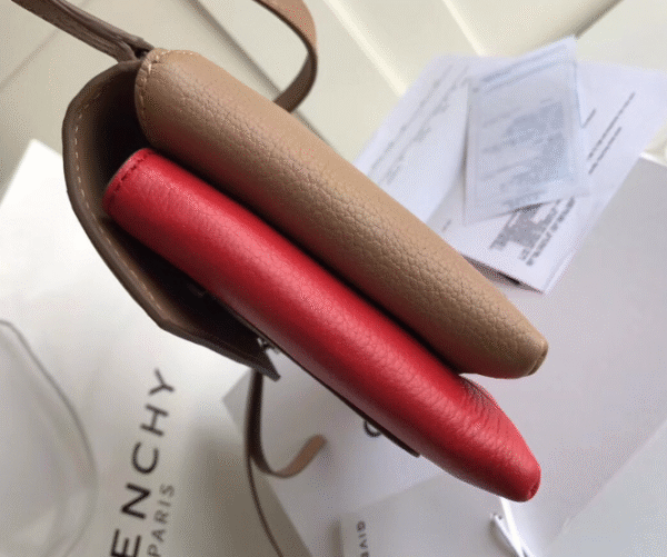 Givenchy Duetto Color Block Crossbody Bag - Brown 31893 - Image 3
