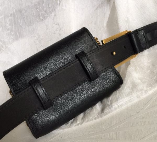 Givenchy Gjia Gv3 Nano Mini Waist Bag - Black 62737 - Image 4