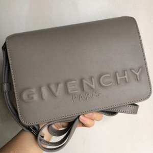 Givenchy Cowhide Crossbody Bag - Gray 16788