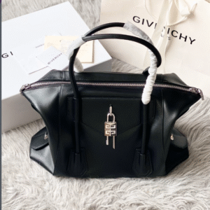 Givenchy G’s Antigona Lock Soft Handbag - Black 12806