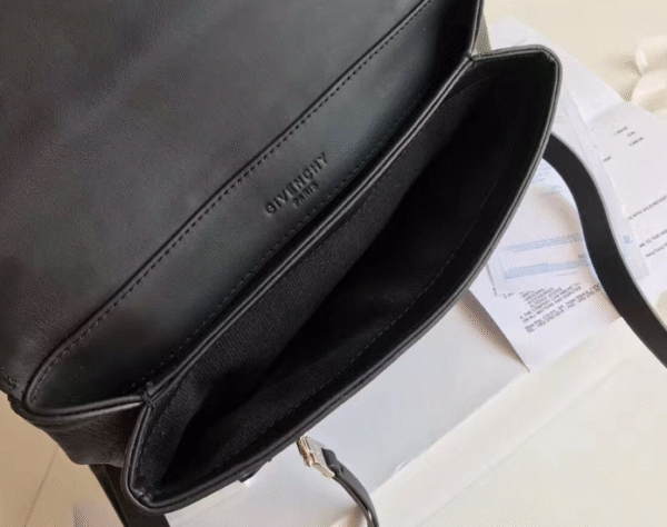 Givenchy Duetto Color Block Crossbody Bag - Black/White 93362 - Image 2