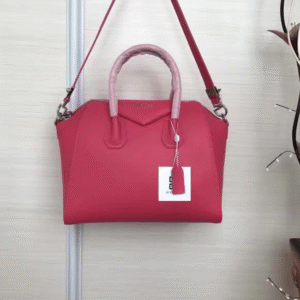 Givenchy G Vanchy Goatskin Antigona Large Handbag - Pink 14107