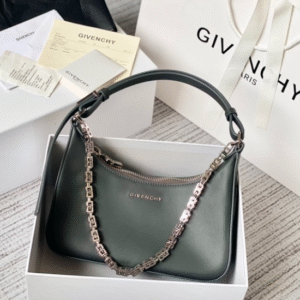Givenchy Moon Cut Small Armpit Bag - Dark Gray 93976