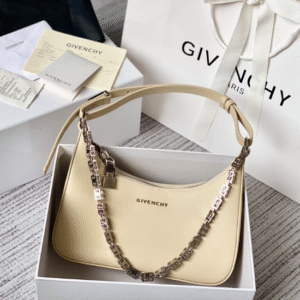 Givenchy Moon Cut Small Armpit Bag - Off White 12899
