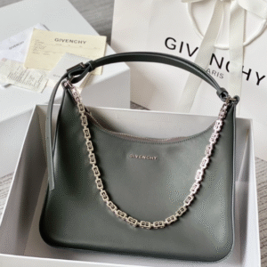 Givenchy Moon Cut Large Armpit Bag - Dark Gray 46126