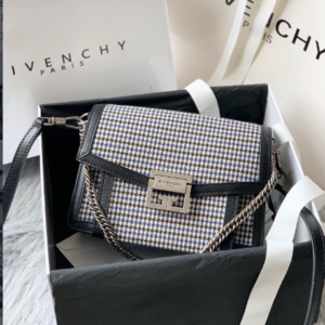 Givenchy Gv3 Rare Animal Leather Small Handbag - Black/White 57852