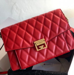 Givenchy Gv3 Diamond Series Medium Handbag - Red 75578