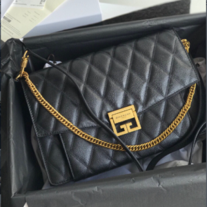Givenchy Gv3 Diamond Series Medium Handbag - Black 19971