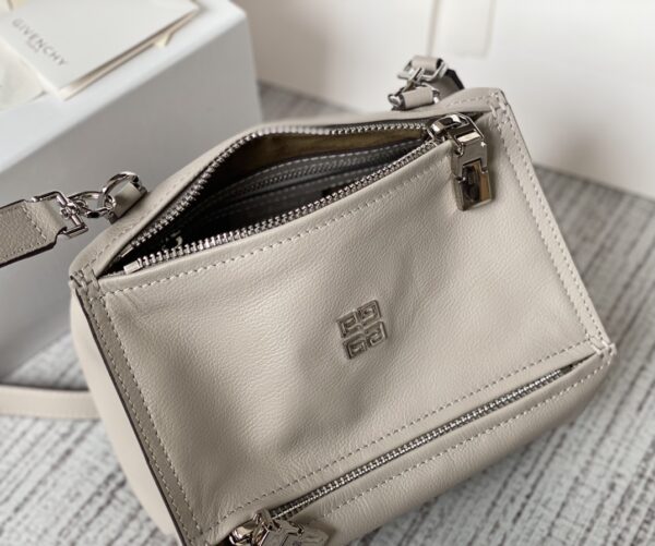 Givenchy G’s Pandora Magic Box Small Handbag - White 11639 - Image 3