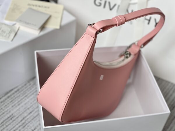 Givenchy Moon Cut Small Armpit Bag - Pink 79003 - Image 3