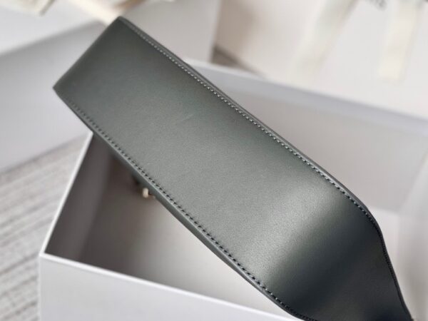Givenchy Moon Cut Small Armpit Bag - Dark Gray 93976 - Image 4