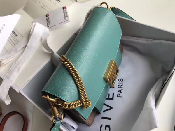 Givenchy GV3 Small Handbag - Sea Green 79819 - Image 3