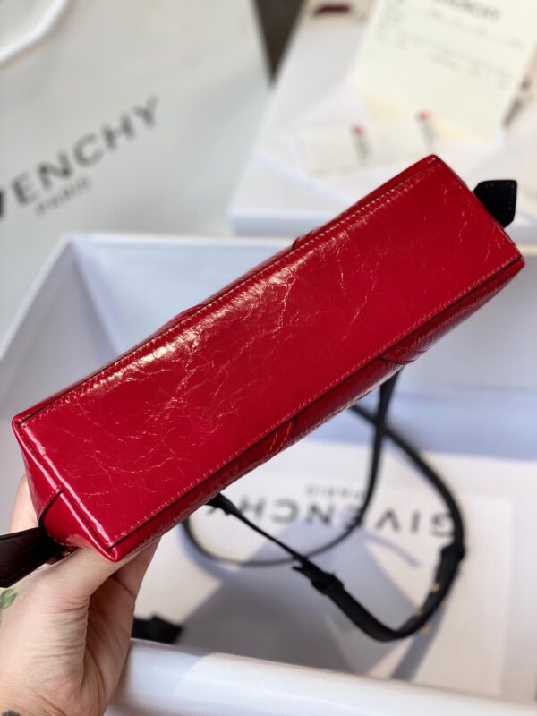 Givenchy Xbody Shoulder Bag - Red 65547 - Image 4