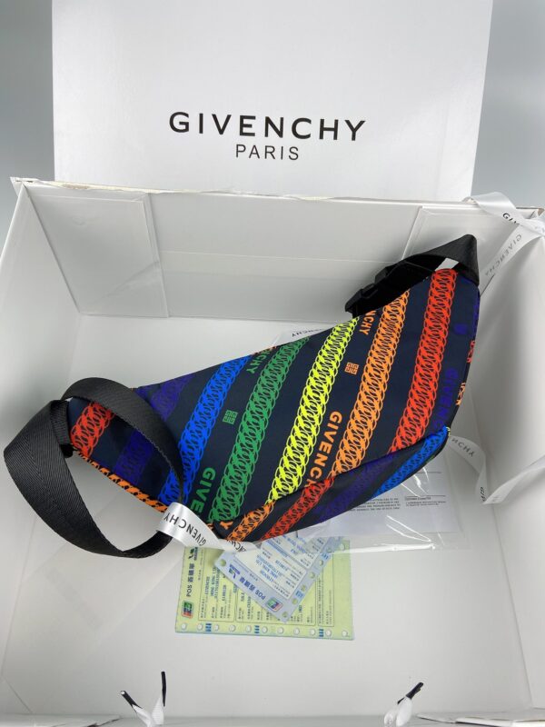 Givenchy Symphony Letters Downtown Waist Bag 86485 - Image 5