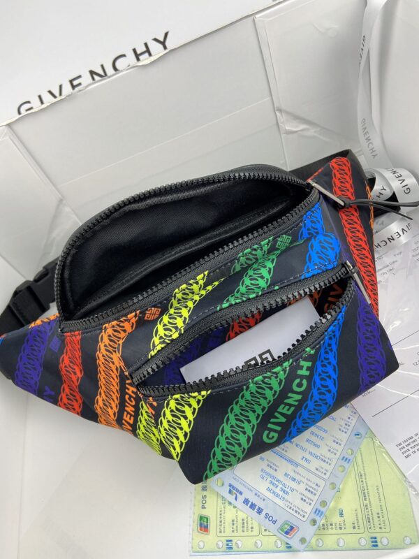Givenchy Symphony Letters Downtown Waist Bag 86485 - Image 2