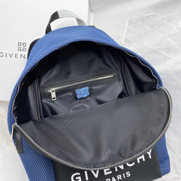 Givenchy Nylon Fabric Backpack - Blue 60102 - Image 2