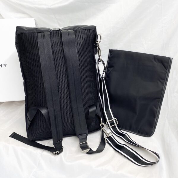 Givenchy Multifunctional Backpack - Black/ Red 58039 - Image 4