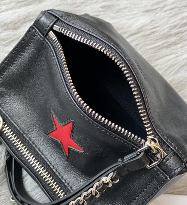 Givenchy Pandora Red Star Clutch Bag - Black 71846 - Image 2
