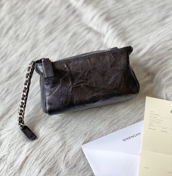Givenchy Pandora Clutch Bag - Black 50766 - Image 5