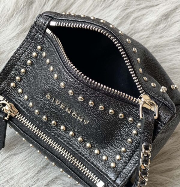 Givenchy Pandora Clutch Bag - Black 15291 - Image 2