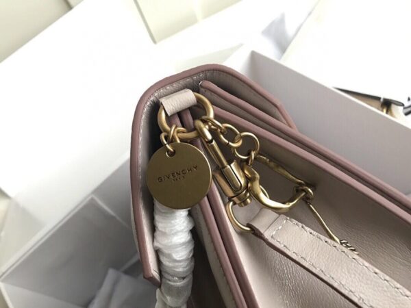 Givenchy Gv3 Diamond Series Small Handbag - Light Pink 36839 - Image 4