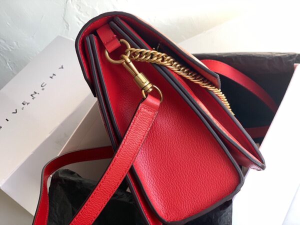 Givenchy Gv3 Diamond Series Medium Handbag - Red 75578 - Image 5