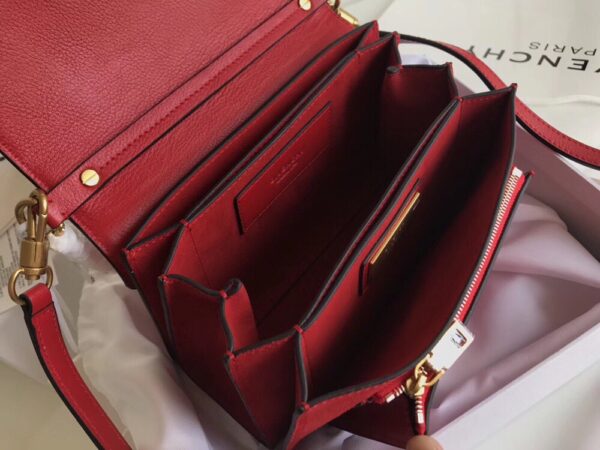 Givenchy GV3 Small Handbag - Red 50362 - Image 2
