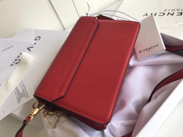 Givenchy GV3 Small Handbag - Red 50362 - Image 3