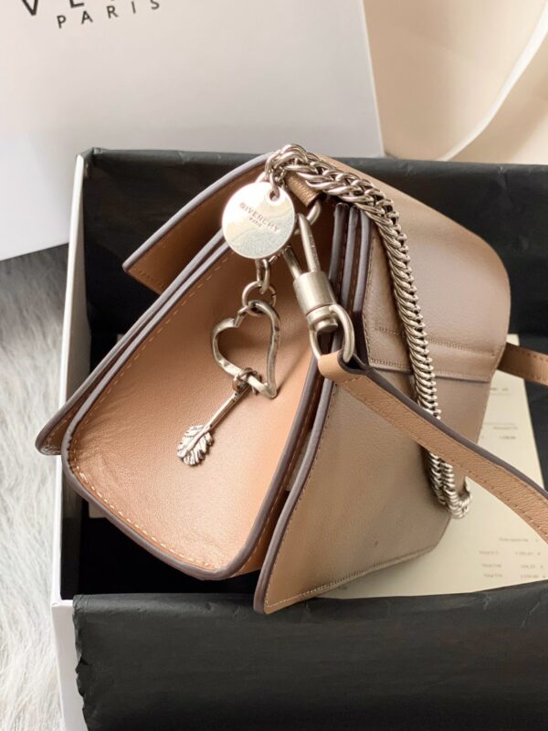 Givenchy GV3 Small Handbag - Brown 82544 - Image 4