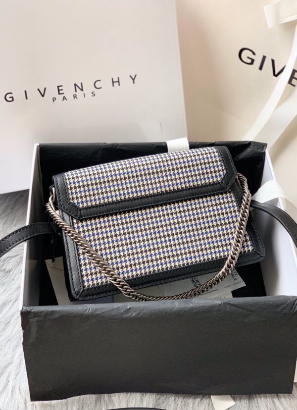 Givenchy Gv3 Rare Animal Leather Small Handbag - Black/White 57852 - Image 4