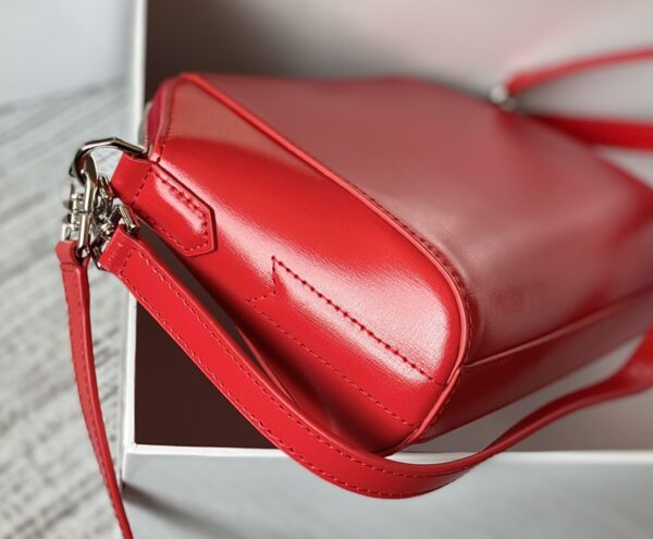 Givenchy XS Antigona Armpit Bag - Red 71711 - Image 5