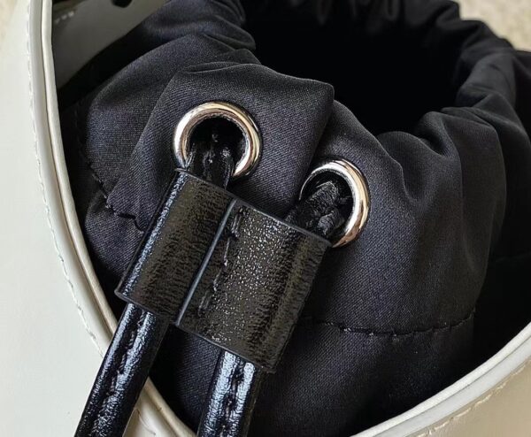 Givenchy Cutout Bucket Bag - White 89713 - Image 3