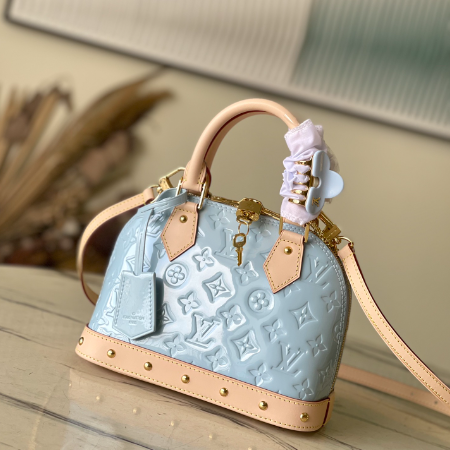 Louis Vuitton Alma BB Handbag -  Blue 44278