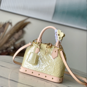 Louis Vuitton Alma BB Handbag - Yellow 88736