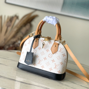 Louis Vuitton Alma BB Handbag - White Flower 34147