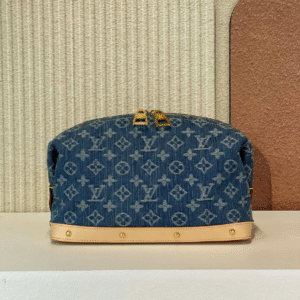 Louis Vuitton Pochette Cosmétique Denim Cosmetic Bag 62620